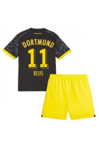 Borussia Dortmund Marco Reus #11 Babyklær Borte Fotballdrakt til barn 2023-24 Korte ermer (+ Korte bukser)